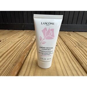 Lancome Creme Mousse Confort Foaming Cleanser Travel Size 1.7 oz / 50ml - New